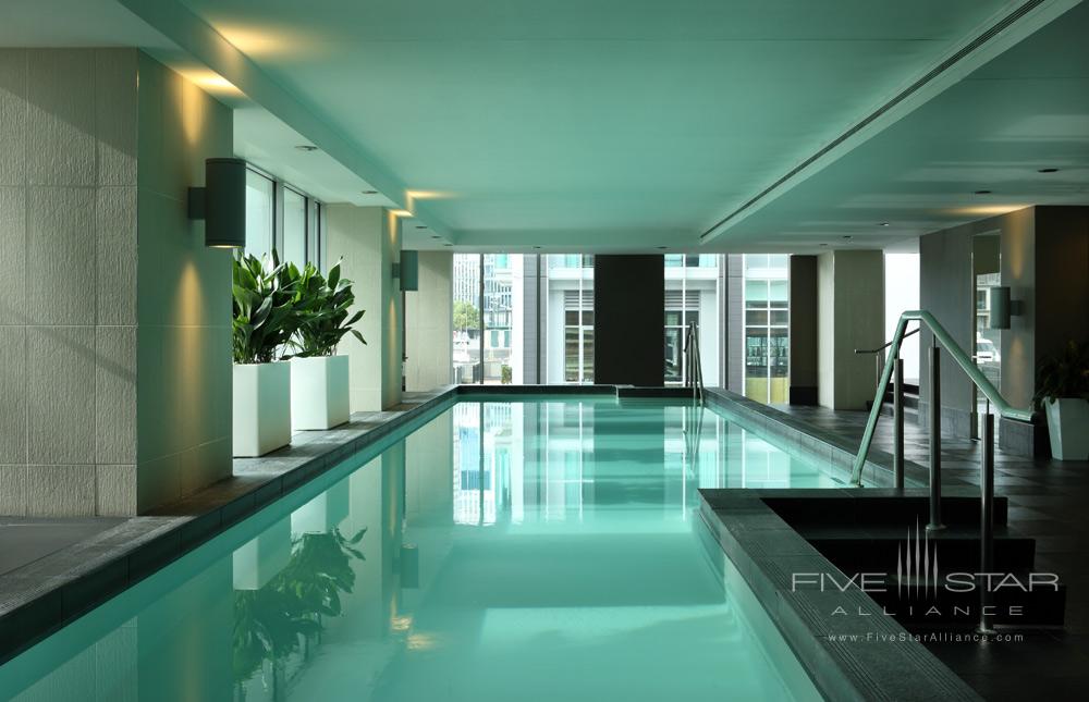 Indoor Lap Pool at Sofitel Auckland Viaduct Harbour, New Zealand