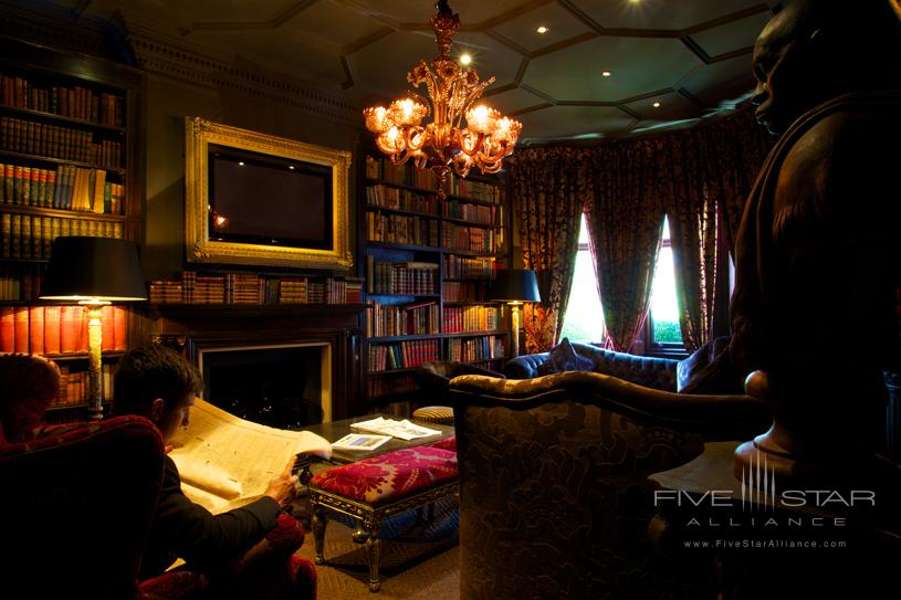 Library at The NO 11 Cadogan Gardens Hotel