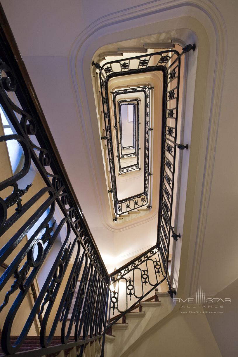 Stairs at Grand Palais Royale Hotel