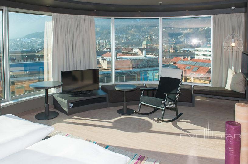 Sitting Area at The Adlers Innsbruck Hotel