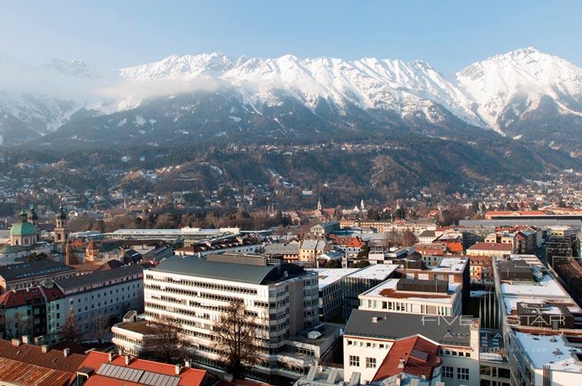 City View of The Adlers Hotel Innsbruck Hotel