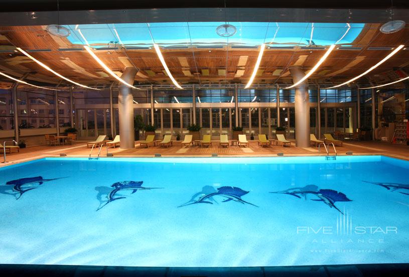 Indoor Pool at La Cigale Hotel