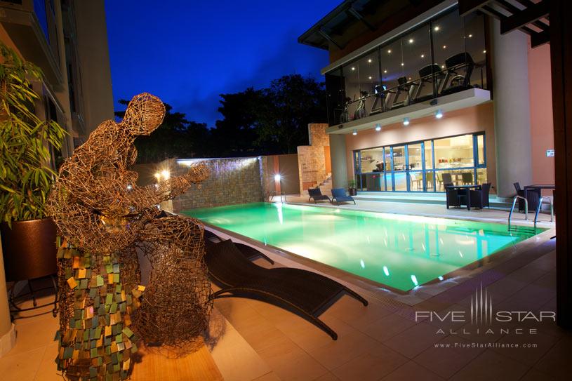 Outdoor Pool at The Wheatbaker