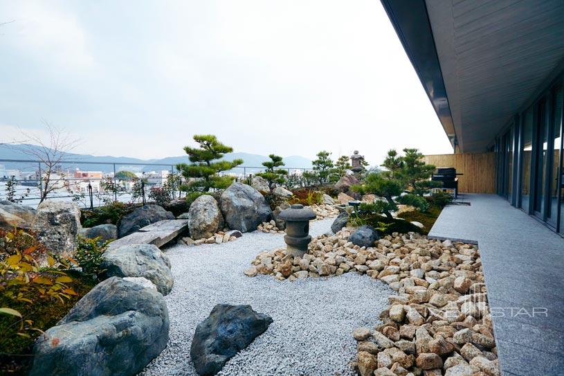 Garden view from suite at The Ritz Carlton Kyoto