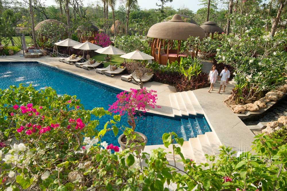 Cabana Pool at RIMBA Jimbaran Bali, Indonesia