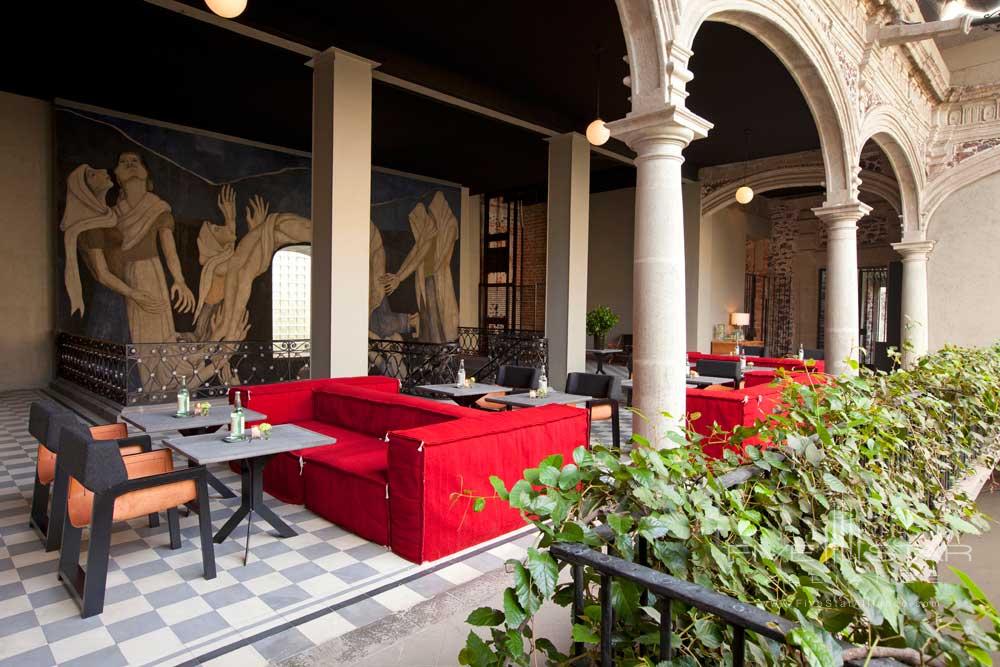 Breakfast Terrace and Lobby at Downtown Mexico, Mexico City