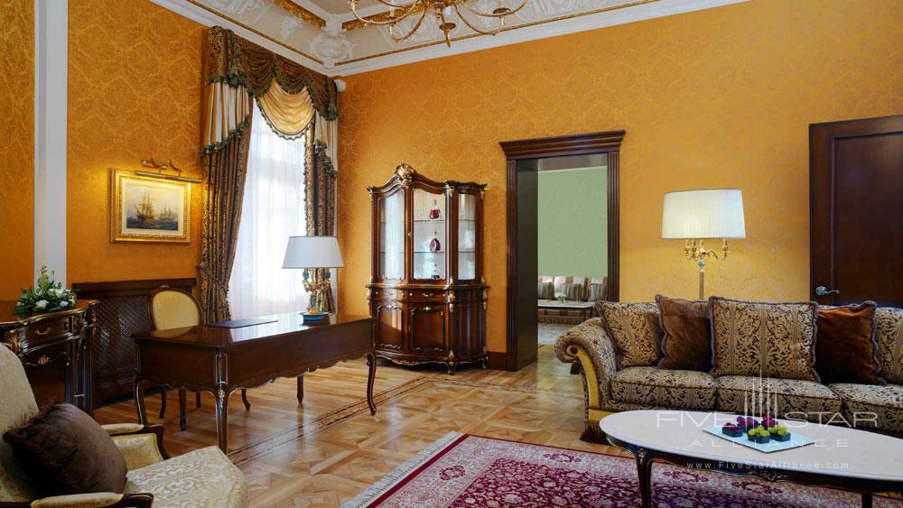 Presidential Suite Living Area at Hotel Bristol Odessa