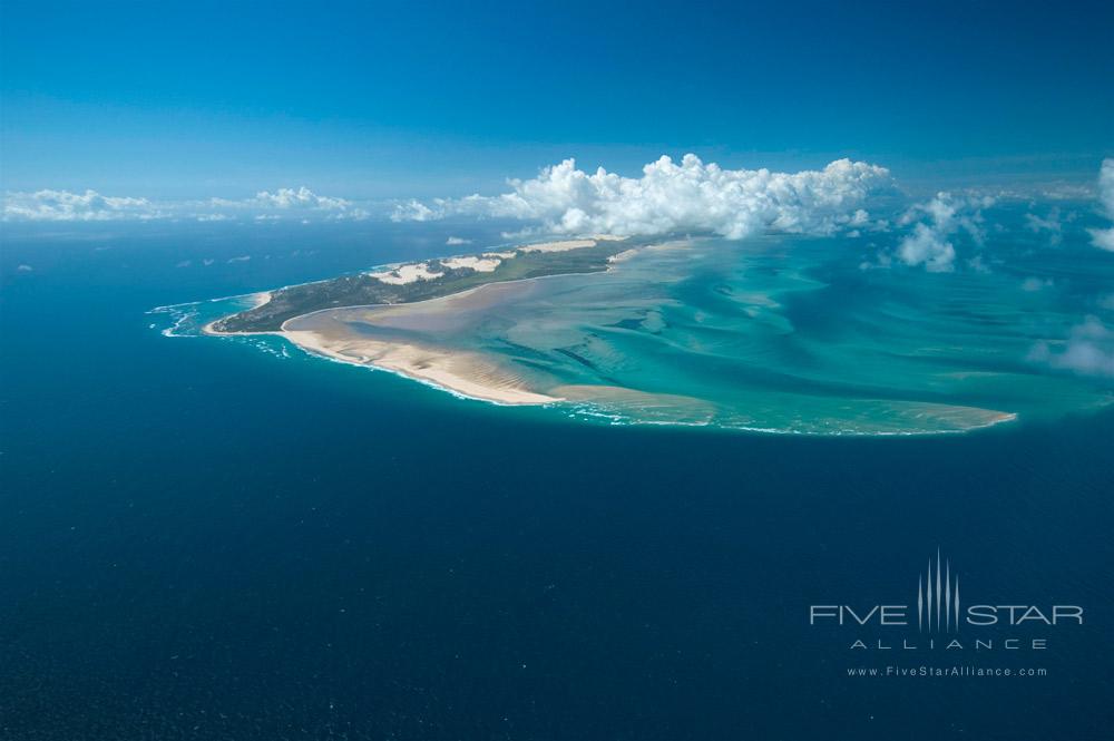 Aerial View of Anantara Bazaruto