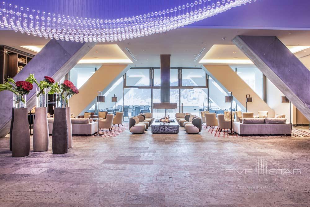 Lobby at InterContinental Davos