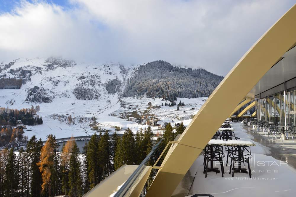 View From Studio Grigio at InterContinental Davos