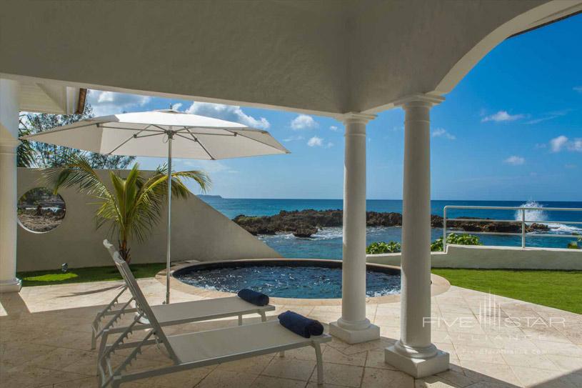 Sea Side Plunge Pool at Shiprock Villa Trident Port Antonio, Jamaica