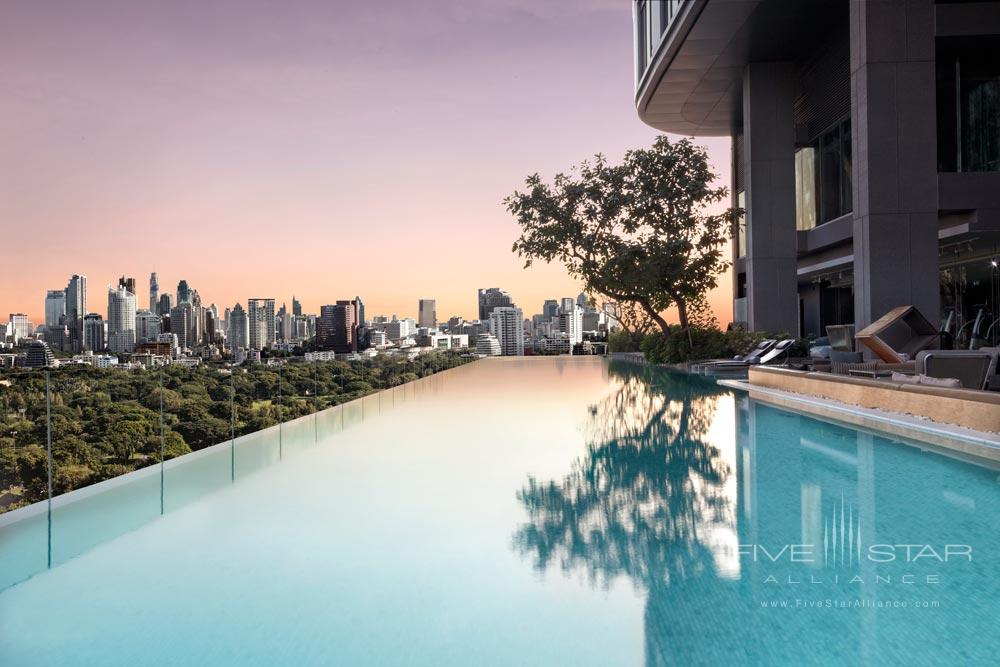 Infinity Pool at The Sofitel So Bangkok Hotel