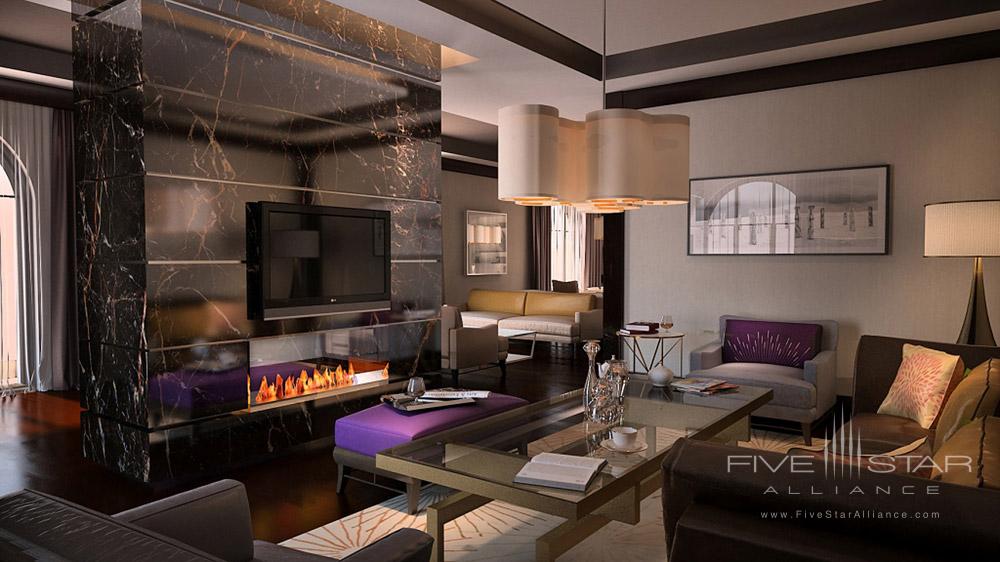 Suite Living Area at Solis Sochi Hotel and Suites