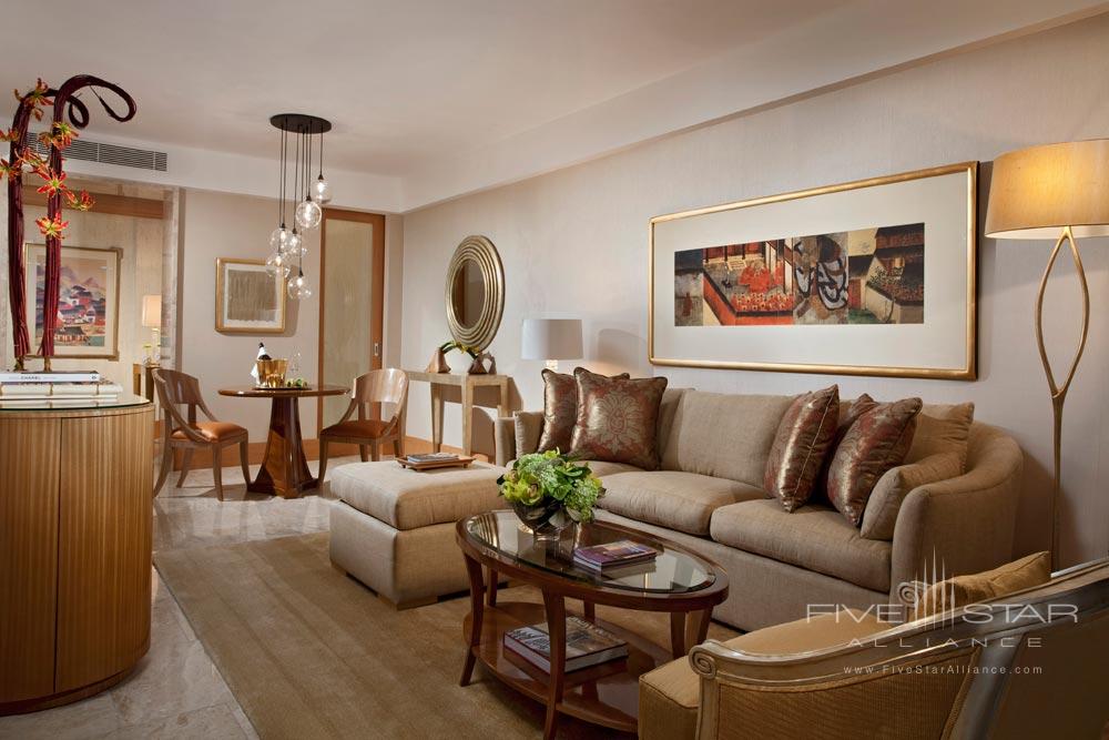 Earl Suite Living Room at Mulia Bali