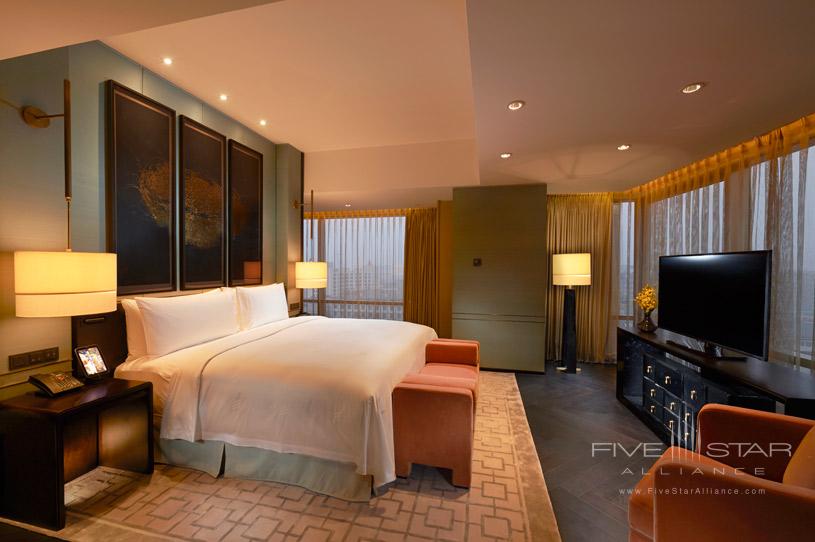 Bedroom of Premier Suite at Waldorf Astoria Beijing