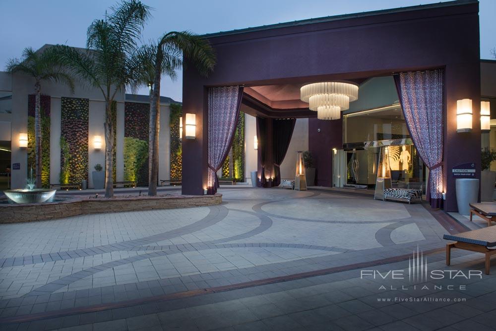 Entrance of Avenue of the Arts Wyndham Hotel, Costa Mesa, CA