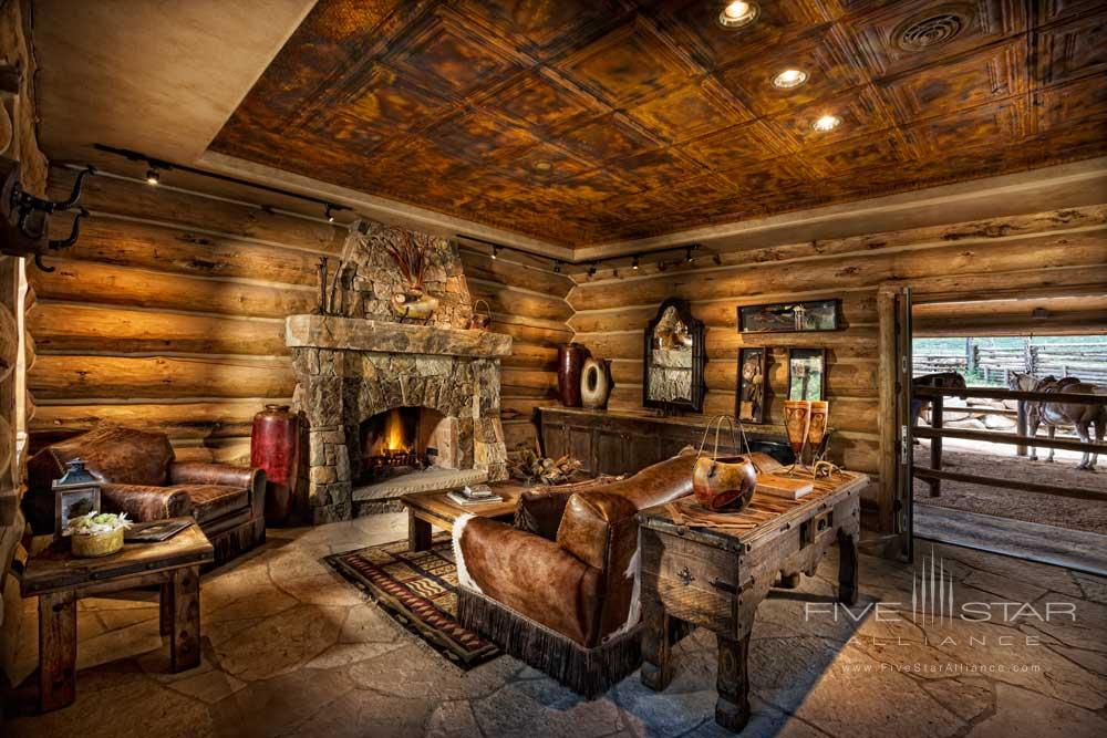 Interior Lobby of Stable at Gateway Canyons Resort and Spa