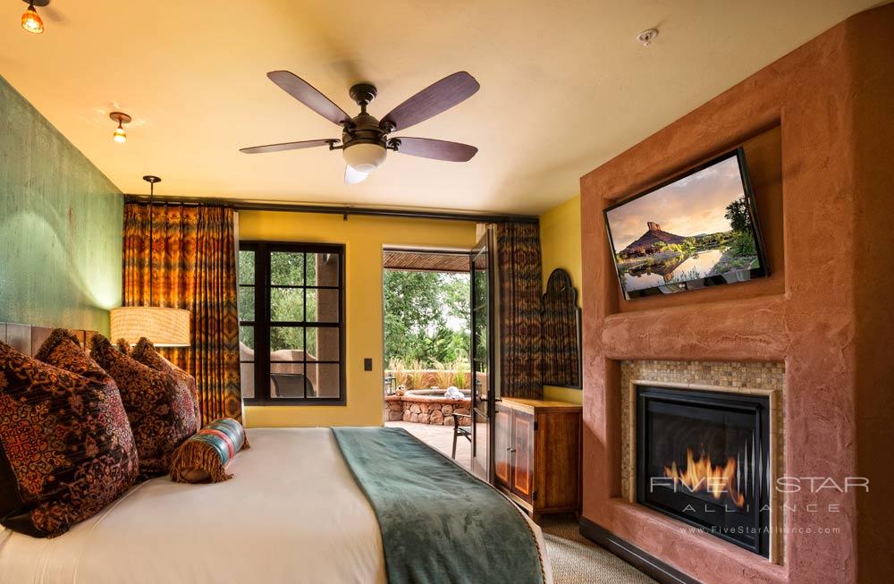 Kayenta Suite Bedroom at Gateway Canyons Resort and Spa