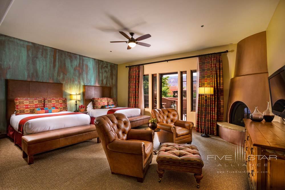 Kiva Double Bedroom at Gateway Canyons Resort and Spa