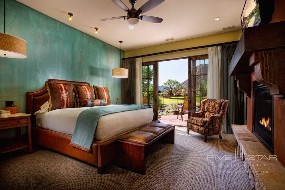 Hacienda Casita Bedroom at Gateway Canyons Resort and Spa