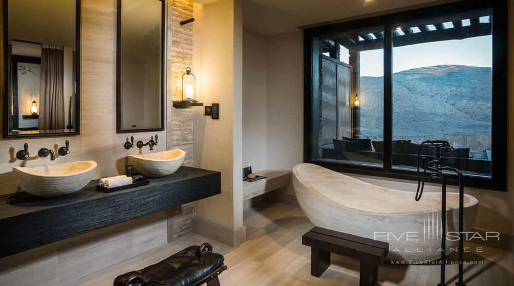 Suite Bath at Alila Jabal