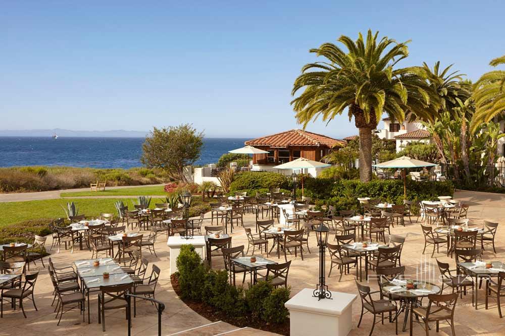 Outdoor Dining at Bacara Resort and Spa, Santa Barbara