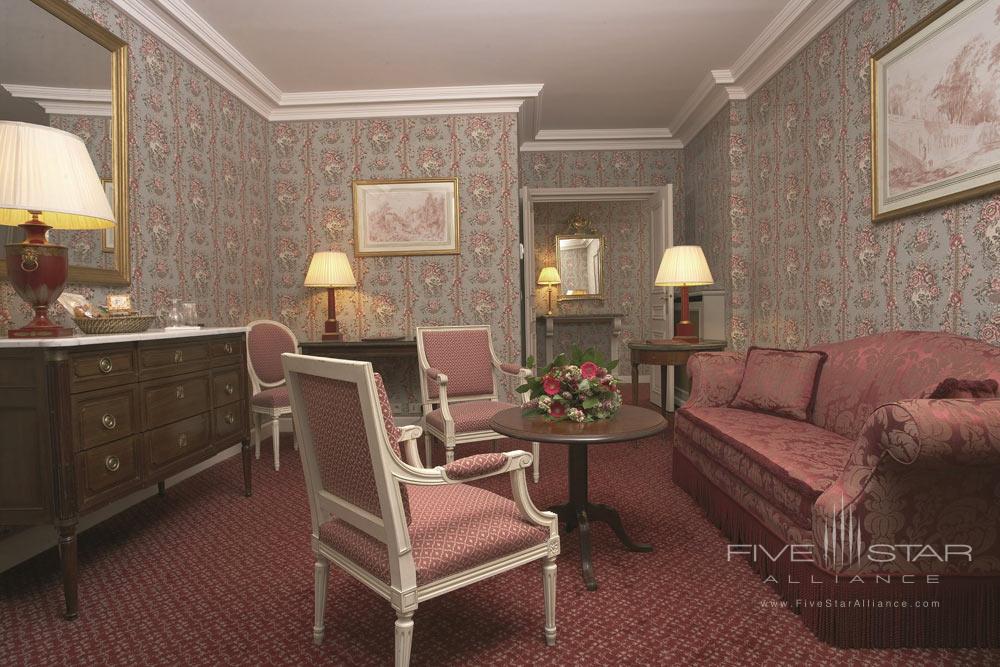 Suite Lounge at Victoria Palace Hotel, Paris, France