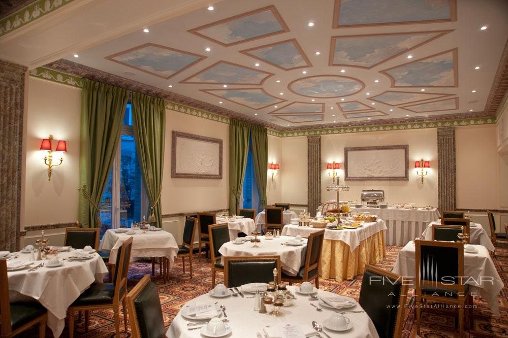 Dining Room of Victoria Palace Hotel, Paris, France