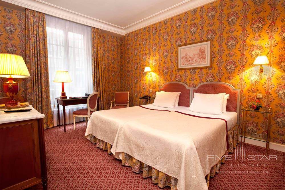 Twin Guest Room at Victoria Palace Hotel, Paris, France