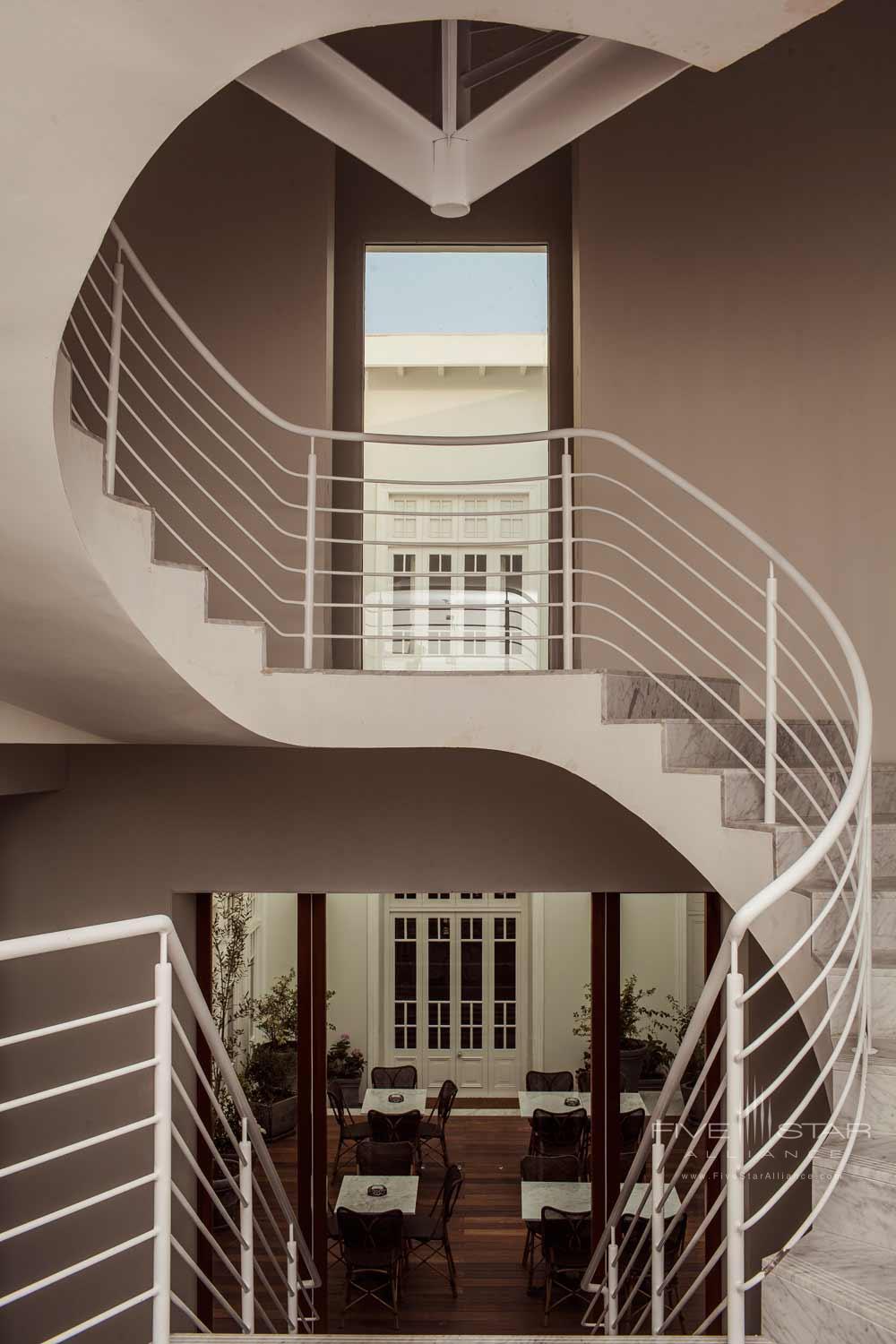 Lobby Staircase at Hotel B Lima