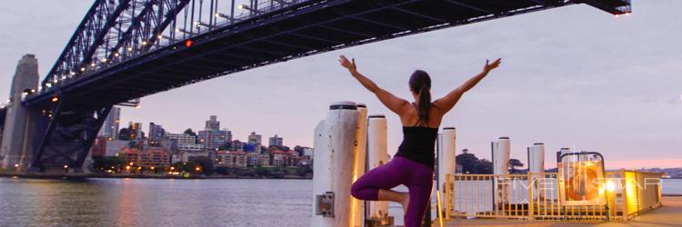 Pier One Sydney Harbour Yoga under the Bridge