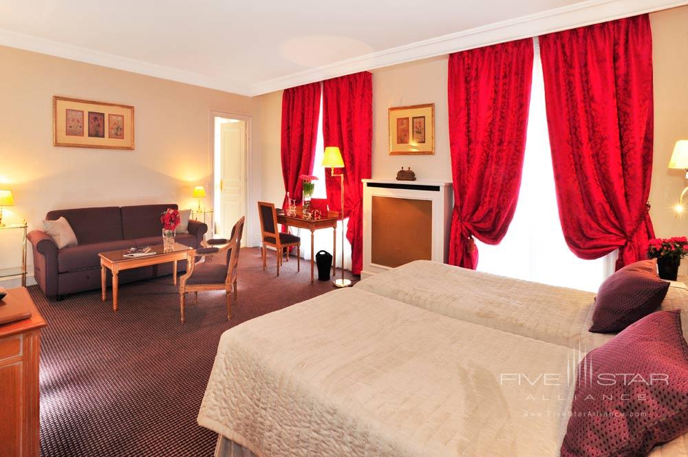 Deluxe Rooms with Lounge Area at Hotel Le Littre Paris