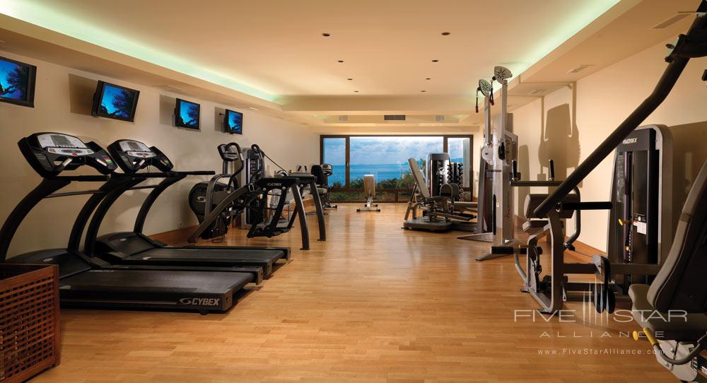 Gym at Elounda Mare Hotel Crete, Greece