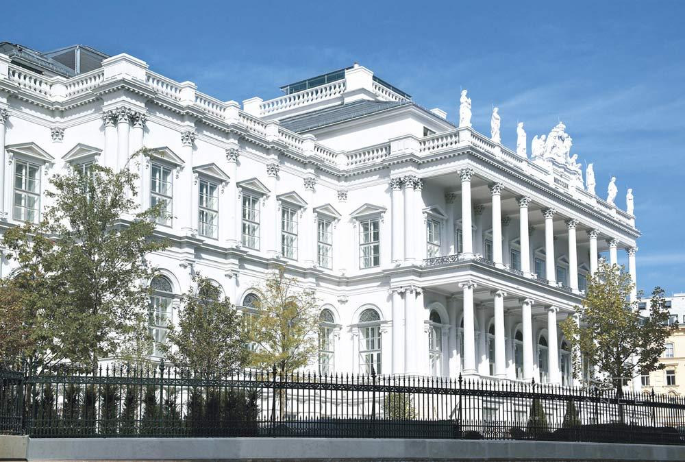 Exterior of Palais Coburg Residenz Vienna