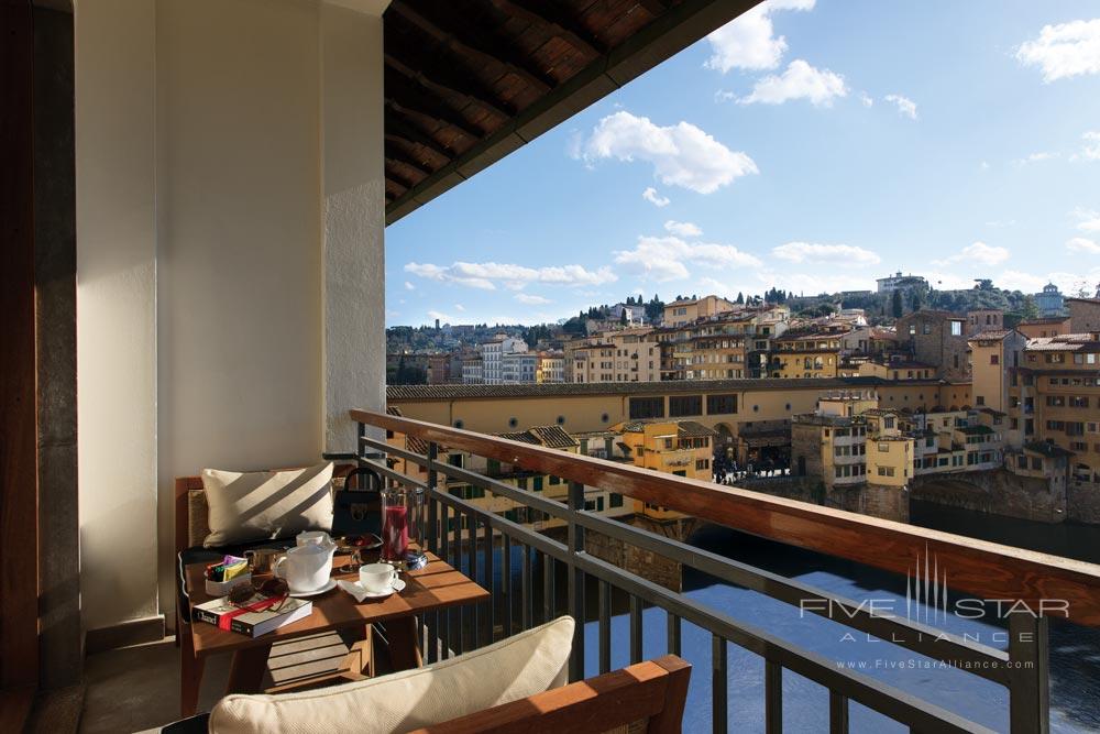 Terrace View at Portrait Firenze
