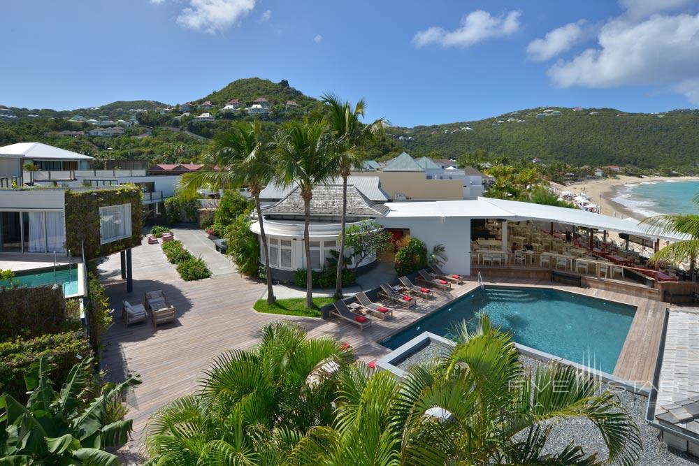 Overview of Hotel Taiwana, St. Barthelemy