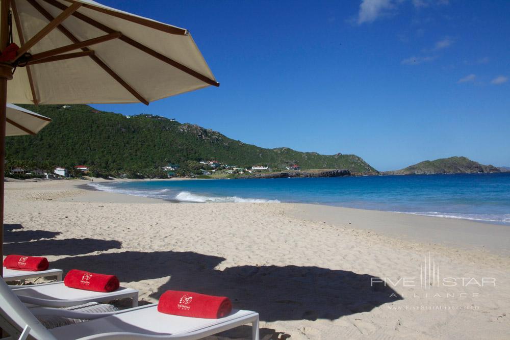 Beach at Hotel Taiwana, St. Barthelemy