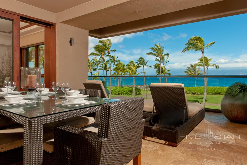 Terrace at Montage Kapalua Bay