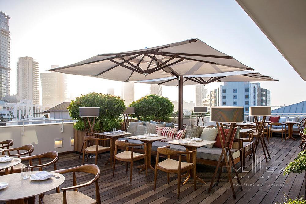 Terrace Dining at The Norman Tel Aviv, Israel