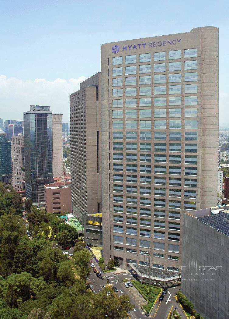 Exterior of Hyatt Regency Mexico City