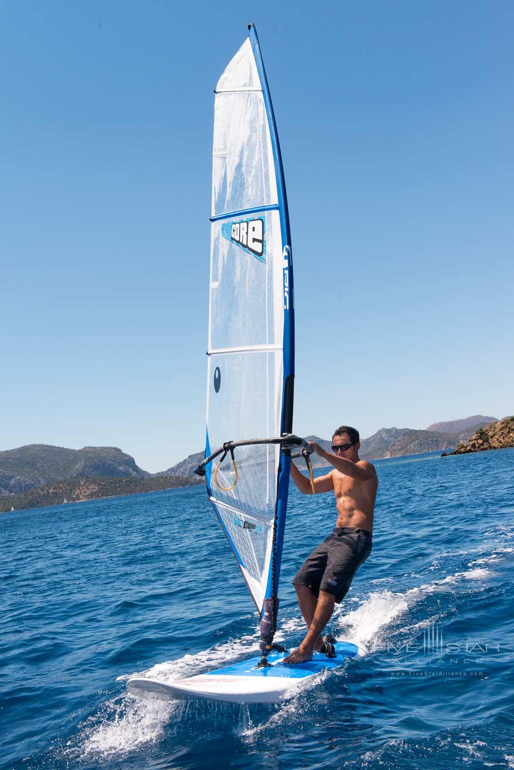 Wind Surfing Experience at D-Hotel Maris, Turkey