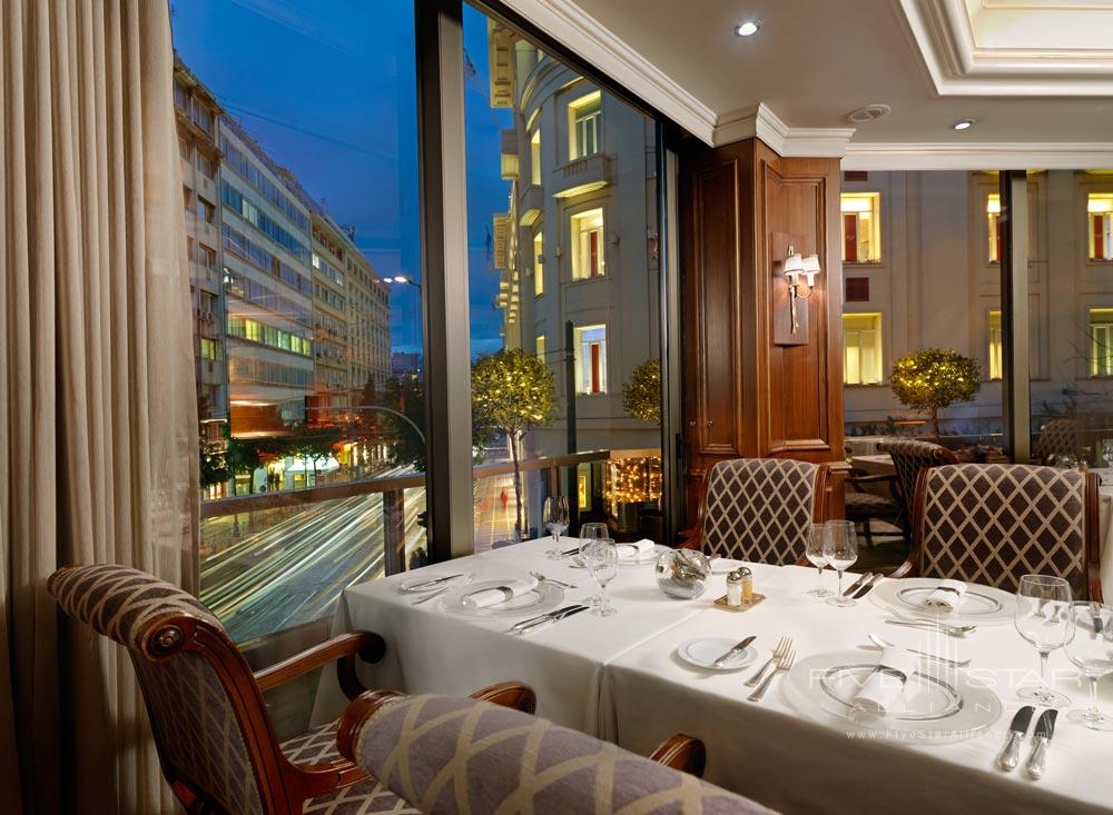 The Parliament Restaurant at NJV Athens Plaza Hotel, Greece