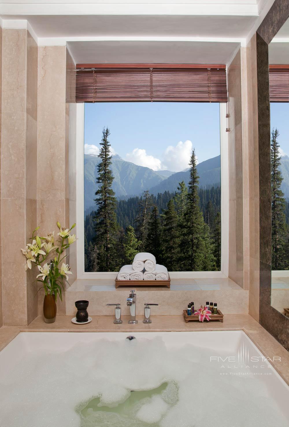 Bath at Khyber Himalayan Resort and Spa