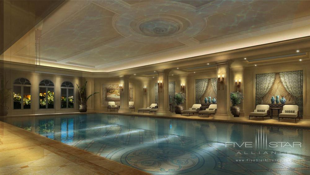 Indoor Pool at the Castle Hotel Dalian, China