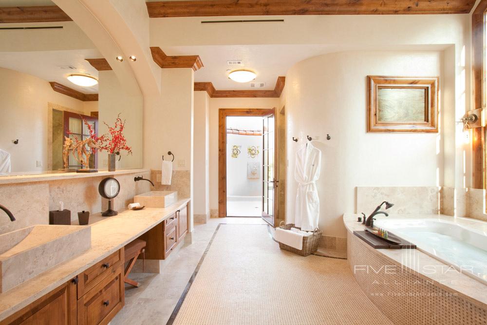 Hacienda Bathroom at The Inn at Dos Brisas, Washington, TX