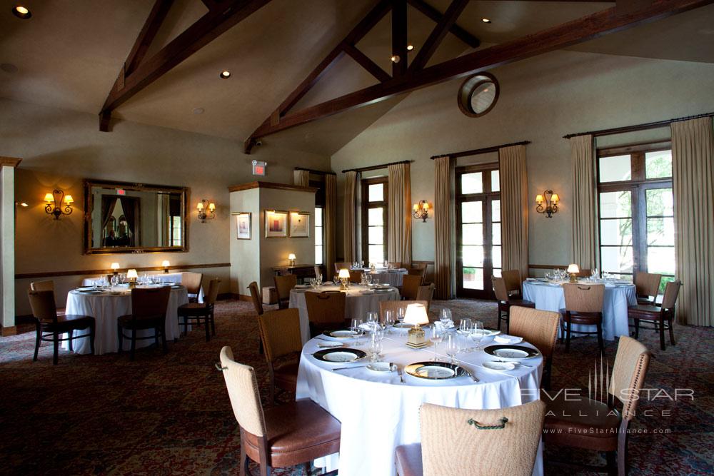 Dining at The Inn at Dos Brisas, Washington, TX