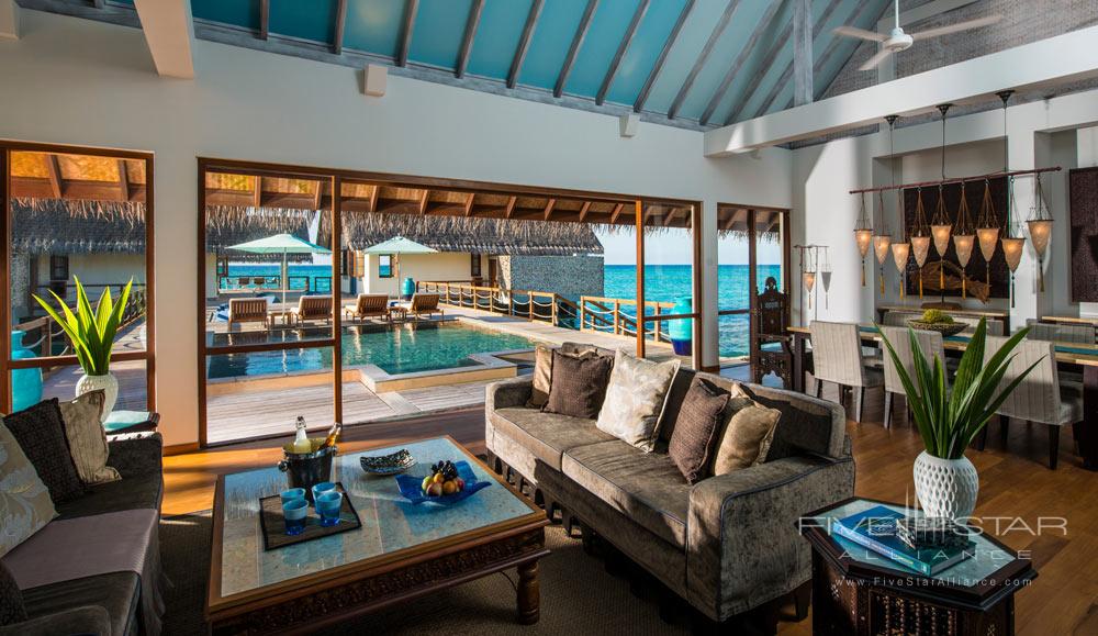 Two-Bedroom Land and Ocean Suite at Four Seasons Resort Maldives at Landaa Giraavaru