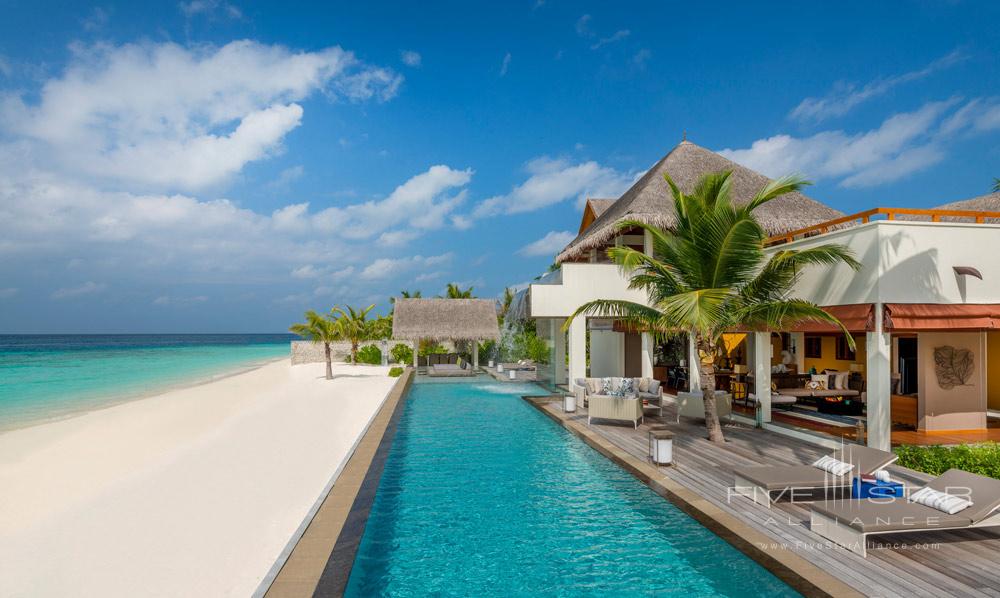 Three Bedroom Landaa Estate Suite with private pool at Four Seasons Resort Maldives at Landaa Giraavaru