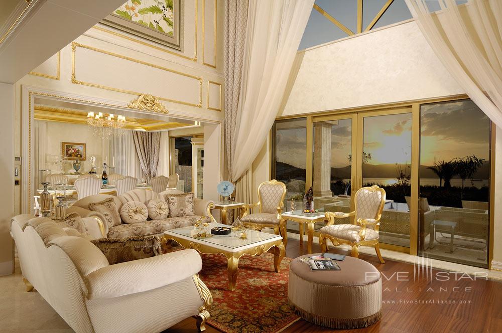 Villa Living Area at Golden Savoy, Bodrum