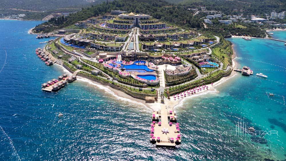 Aerial View of Hotel Golden Savoy, Bodrum